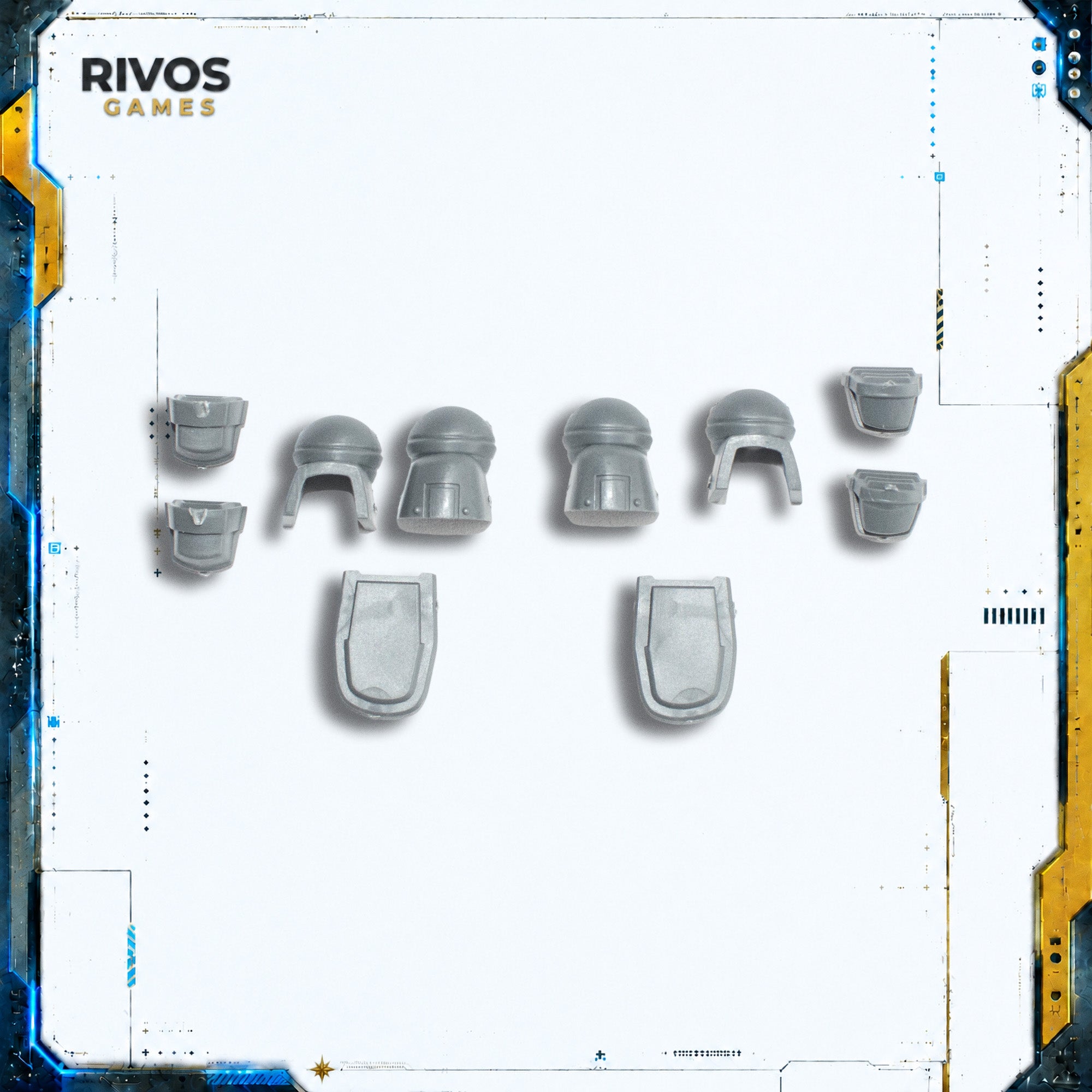 Horus Heresy Space Marines Contemptor Dreadnought Feet - Bits (Bitz)