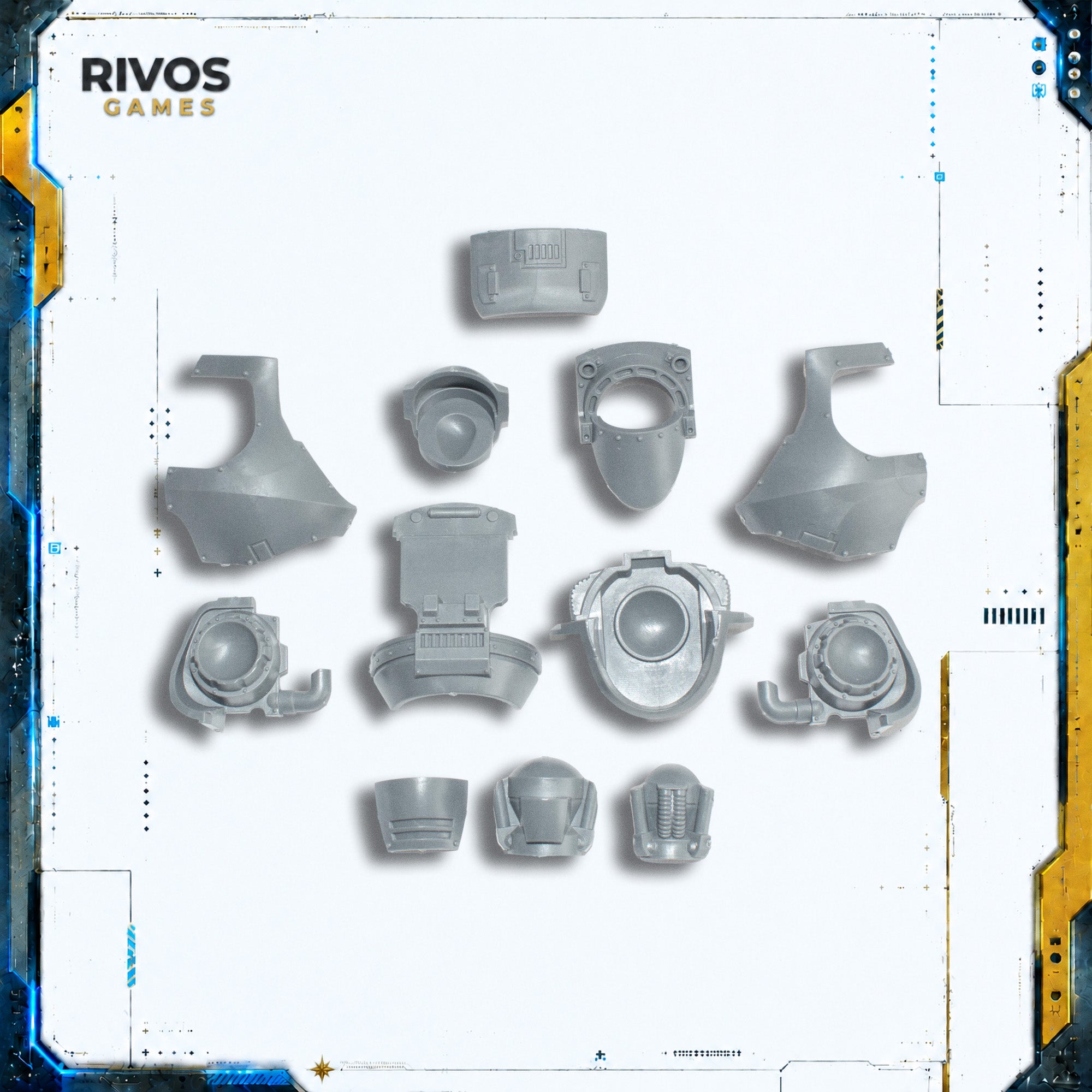 Horus Heresy Space Marines Contemptor Dreadnought Torso - Bits (Bitz)