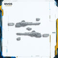 Horus Heresy Space Marines Contemptor Dreadnought Gravis Lascannon - Bits (Bitz)
