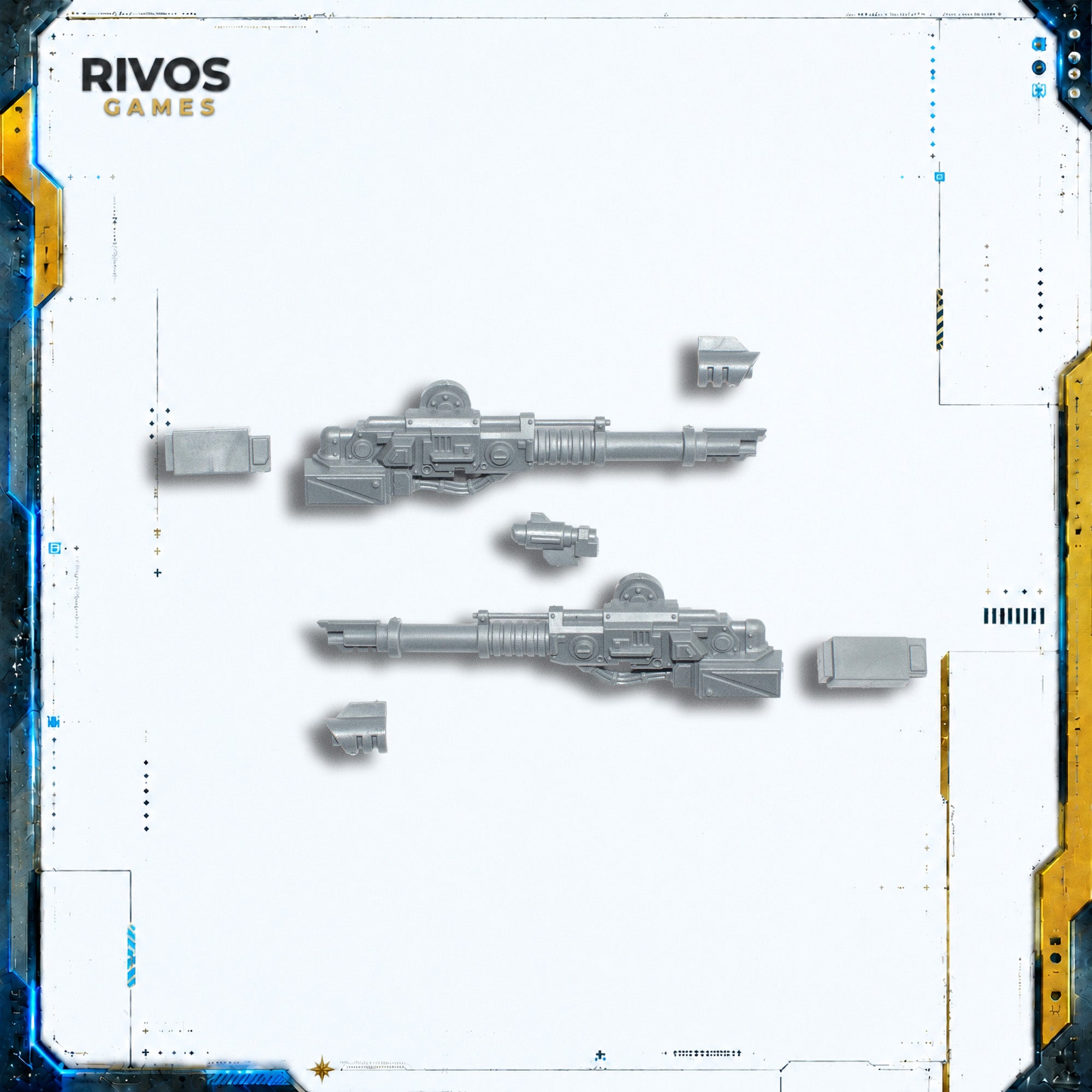 Horus Heresy Space Marines Contemptor Dreadnought Gravis Lascannon - Bits (Bitz)