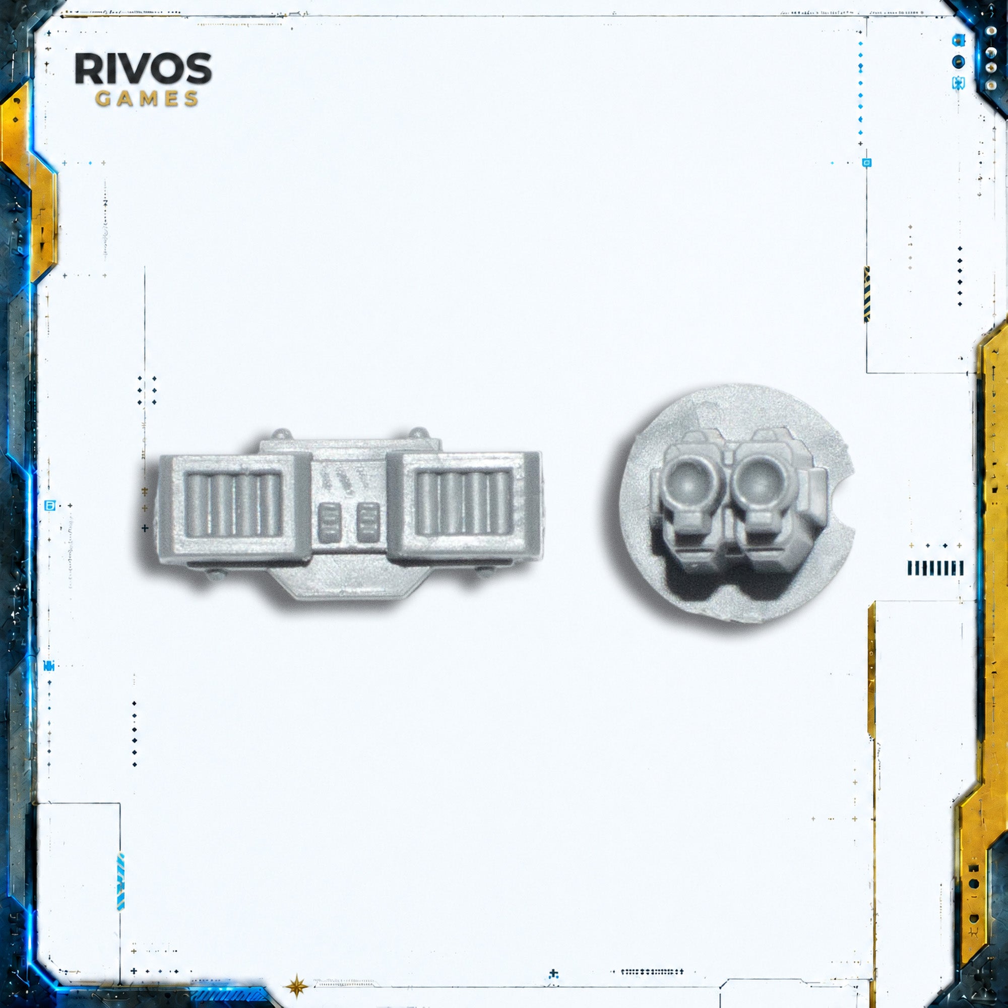 Horus Heresy Space Marines Contemptor Dreadnought Inbuilt Combi Bolter - Bits (Bitz)