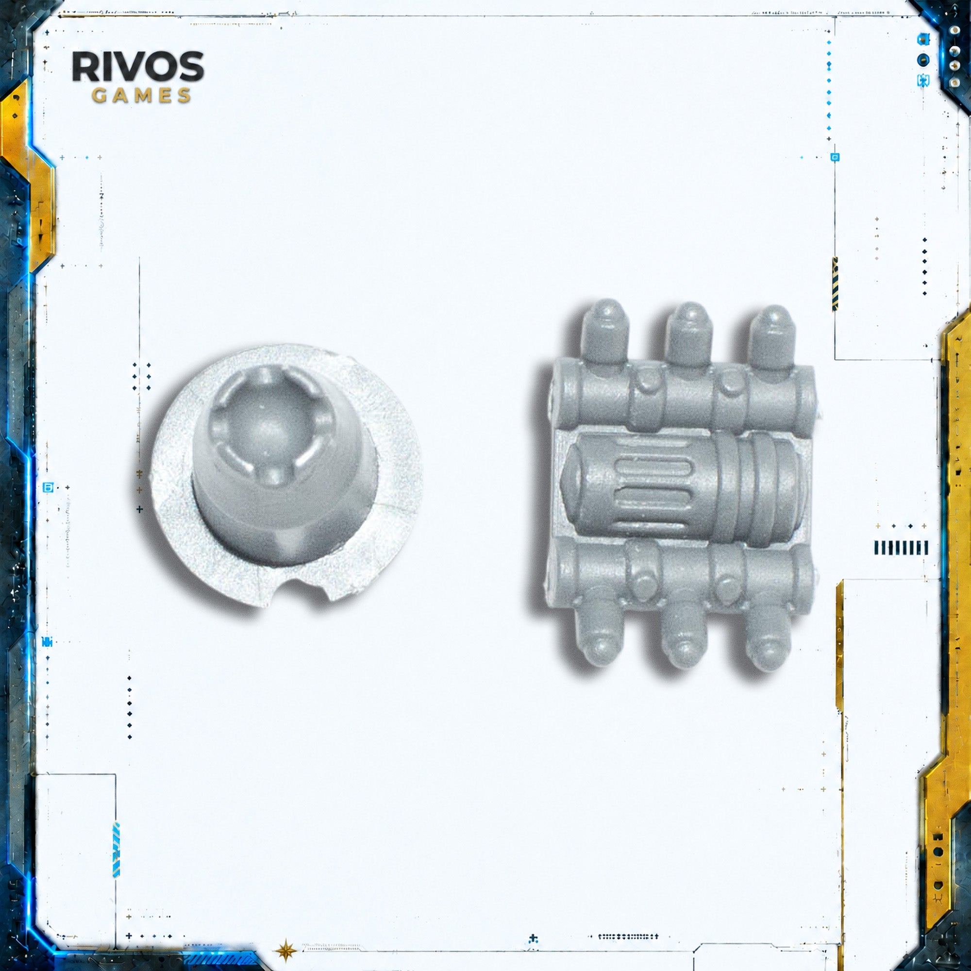 Horus Heresy Space Marines Contemptor Dreadnought Inbuilt Graviton Gun - Bits (Bitz)