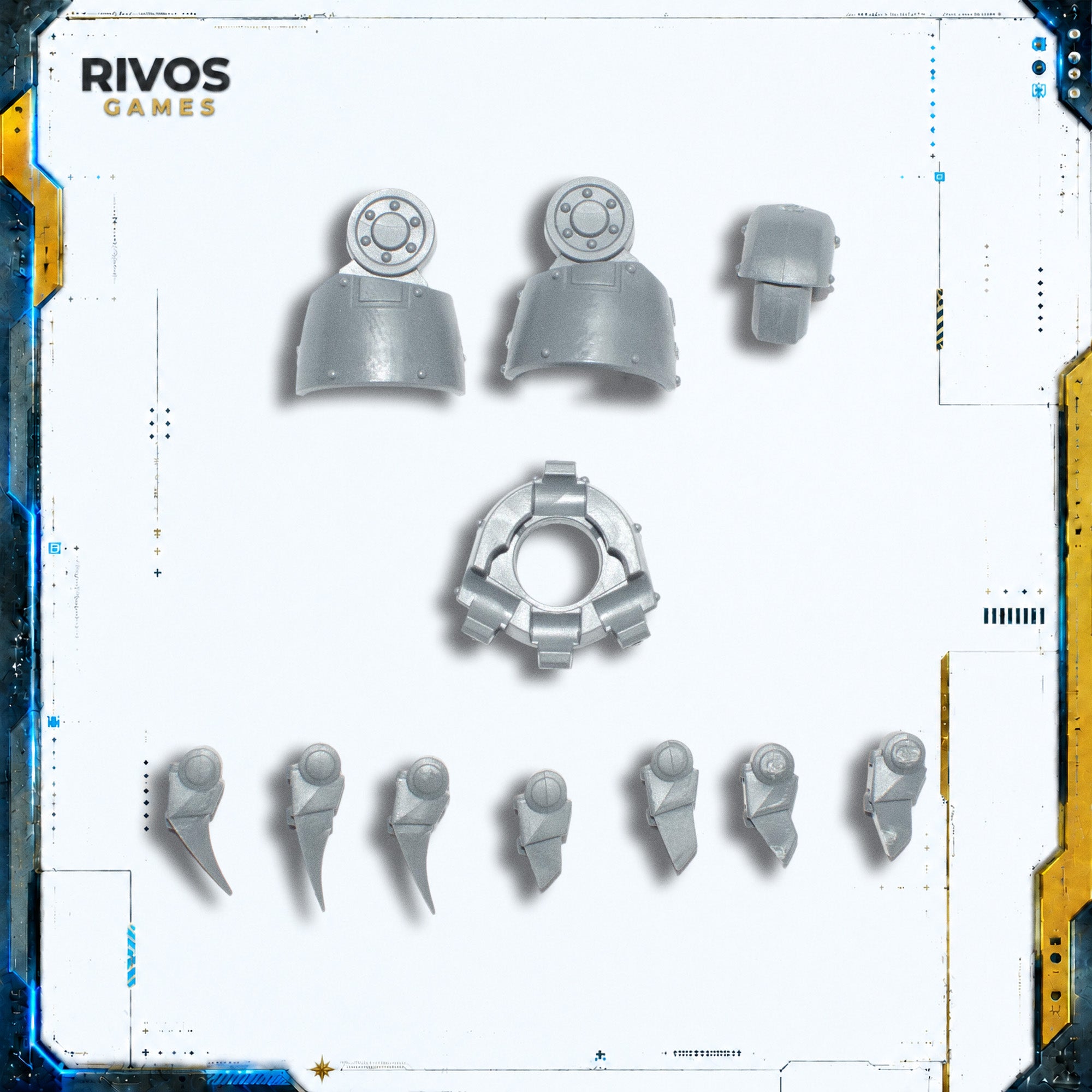 Horus Heresy Space Marines Contemptor Dreadnought Gravis Power Fist - Bits (Bitz)