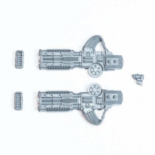 Horus Heresy Space Marines Contemptor Dreadnought Volkite Dual Culverin Bits