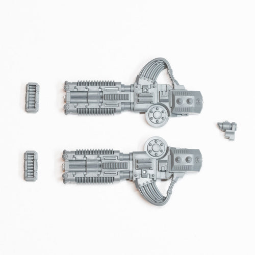 Horus Heresy Space Marines Contemptor Dreadnought Volkite Dual Culverin - Warhammer - Kitbash Bit