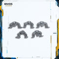 Warhammer 40K Orks Ork Lootas/Burna Boyz Legs x 5 - Bits (Bitz)