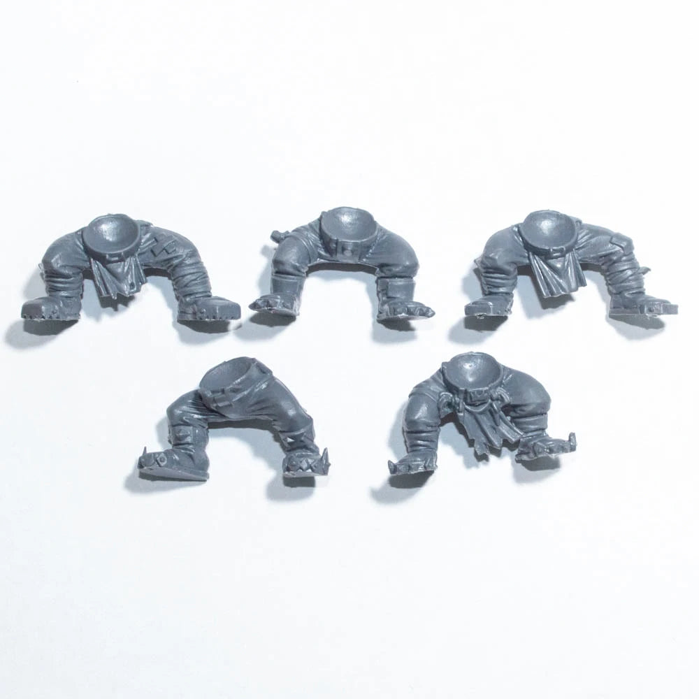 Warhammer 40K Orks Ork Lootas/Burna Boyz Legs x 5  Bits Bitz