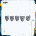 Warhammer 40K Orks Ork Lootas/Burna Boyz Torso x 5 - Bits (Bitz)