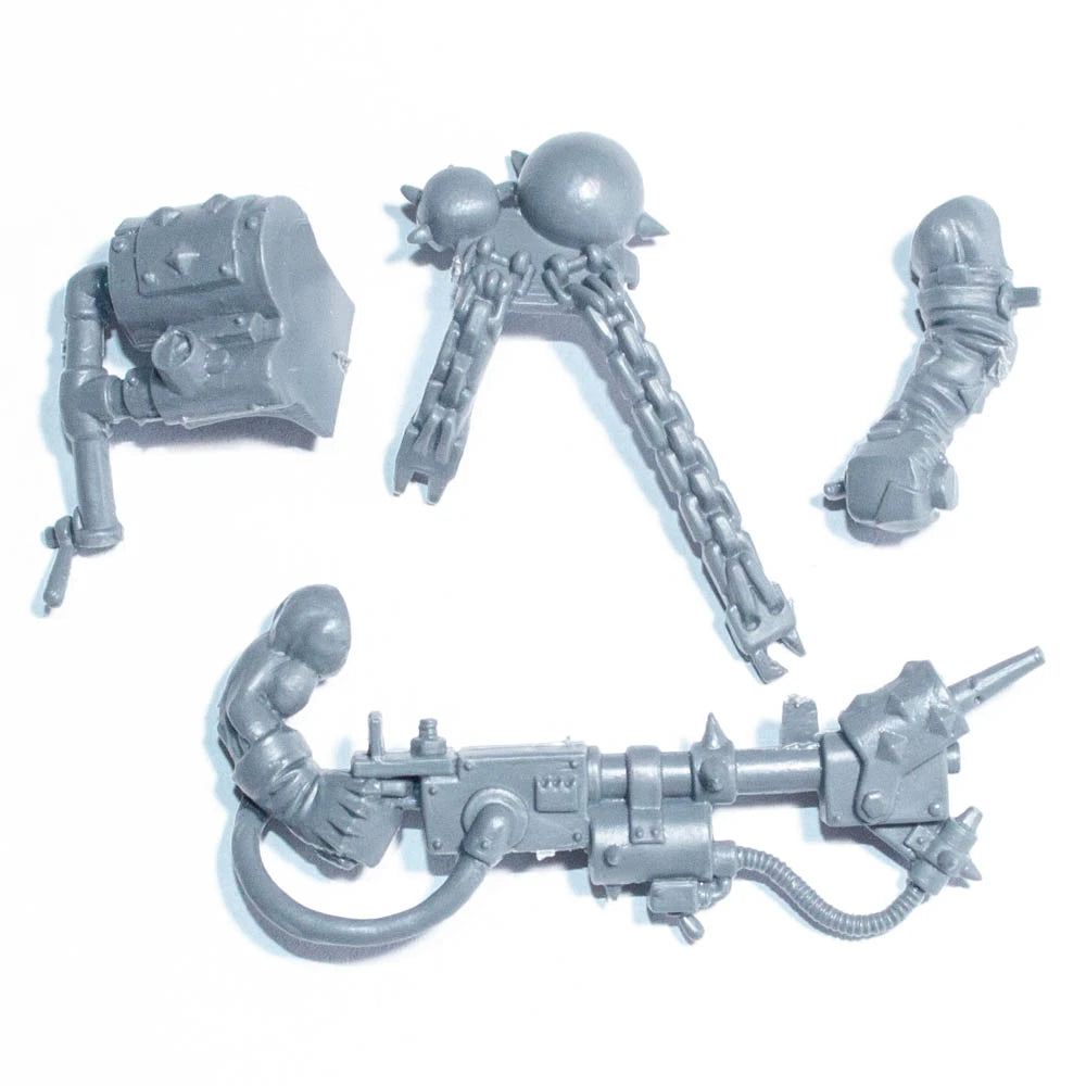 Warhammer 40K Orks Ork Lootas/Burna Boyz Burna C  Bits Bitz
