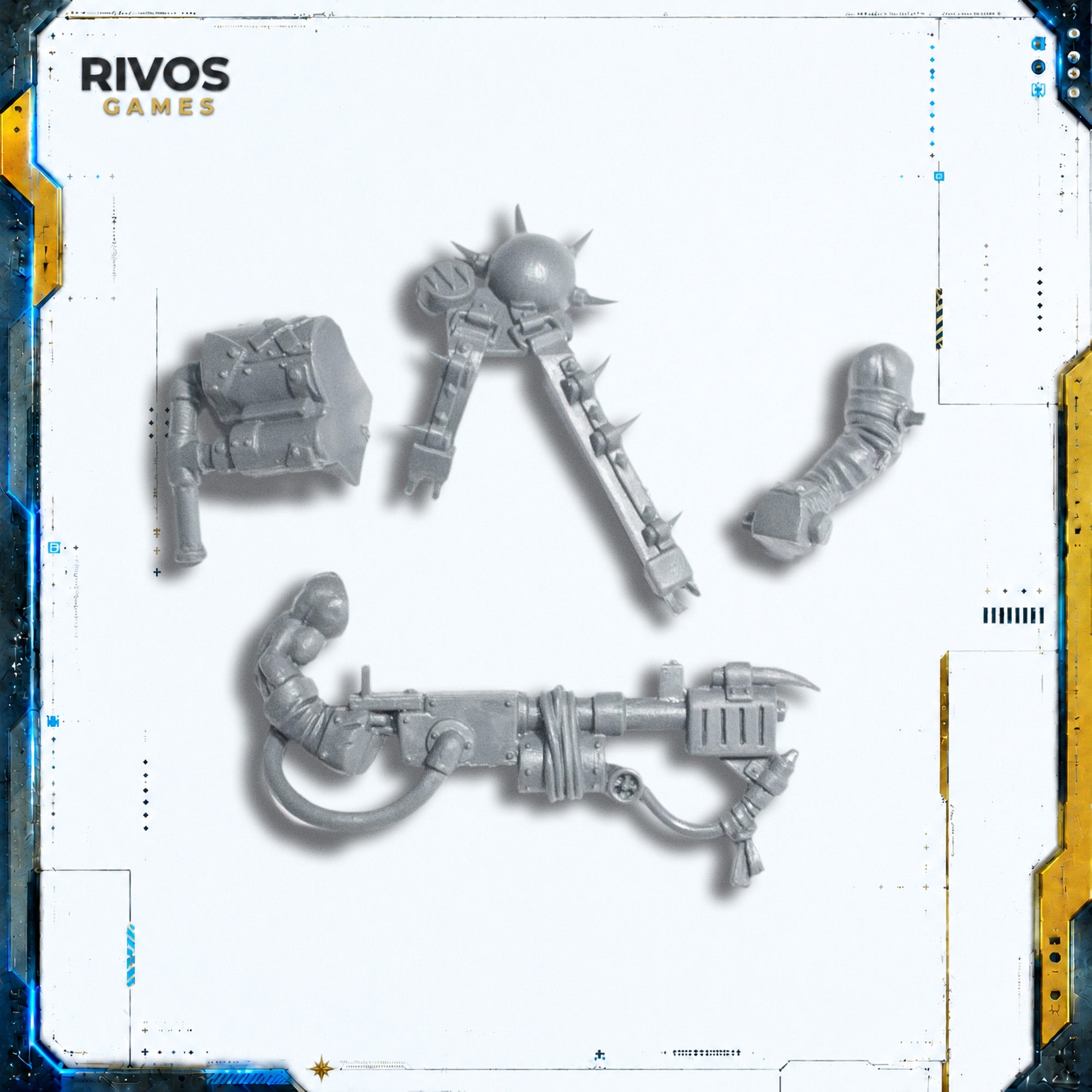 Warhammer 40K Orks Ork Lootas/Burna Boyz Burna D - Bits (Bitz)