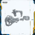 Warhammer 40K Orks Ork Lootas/Burna Boyz Deffgun D - Bits (Bitz)