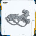 Warhammer 40K Orks Ork Lootas/Burna Boyz Kustom Mega Blasta - Bits (Bitz)