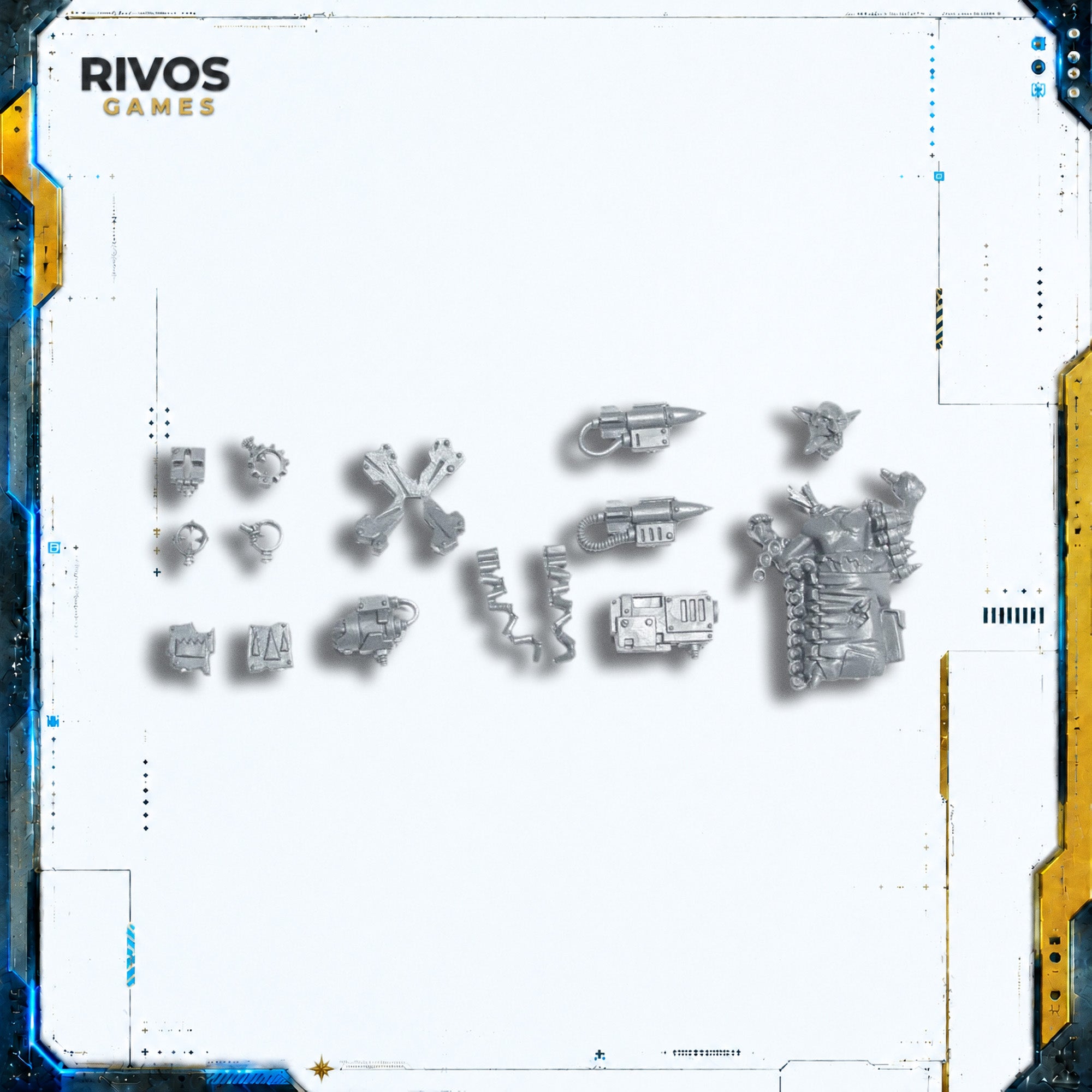 Warhammer 40K Orks Ork Lootas/Burna Boyz Accessories - Bits (Bitz)
