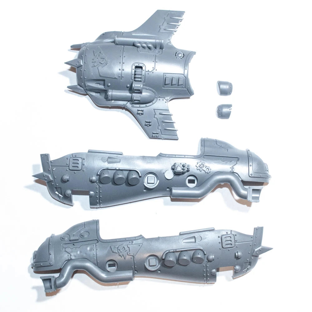 Warhammer 40K Orks Ork Megatrakk Scrapjet Fuselage Bits Bitz