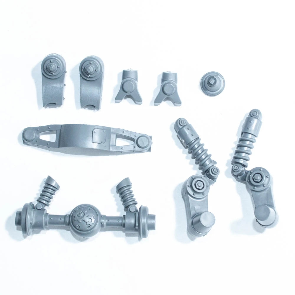 Warhammer 40K Orks Ork Megatrakk Scrapjet Axles and Suspension Bits Bitz