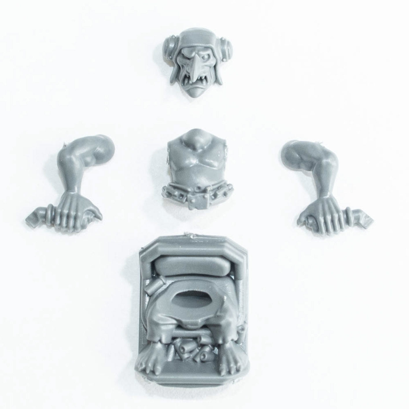 Orks Ork Megatrakk Scrapjet Grot Gunner - Orks - Kitbash Bit