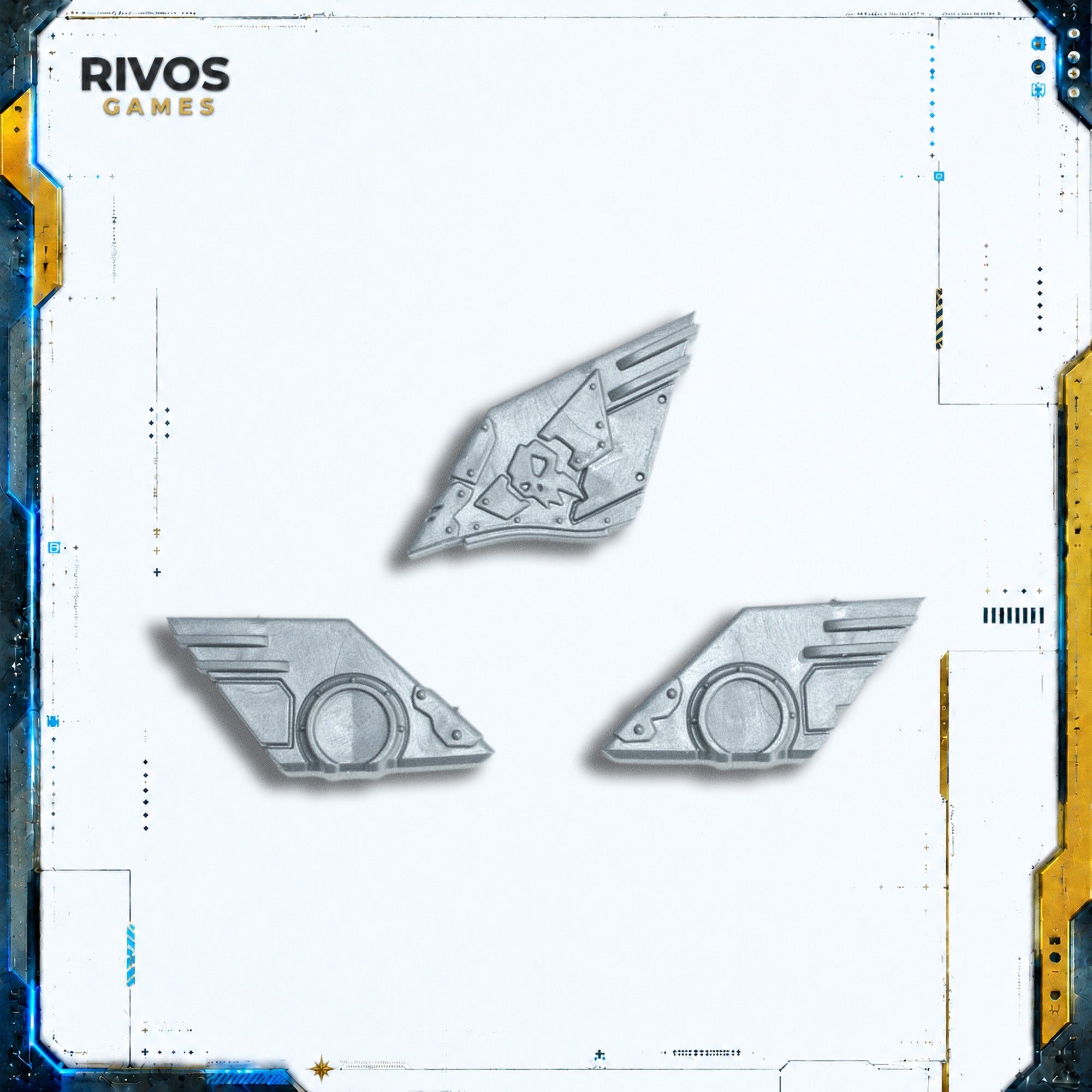 Warhammer 40K Orks Ork Megatrakk Scrapjet Fins - Bits (Bitz)