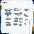 Warhammer 40K Orks Ork Megatrakk Scrapjet Accessories - Bits (Bitz)