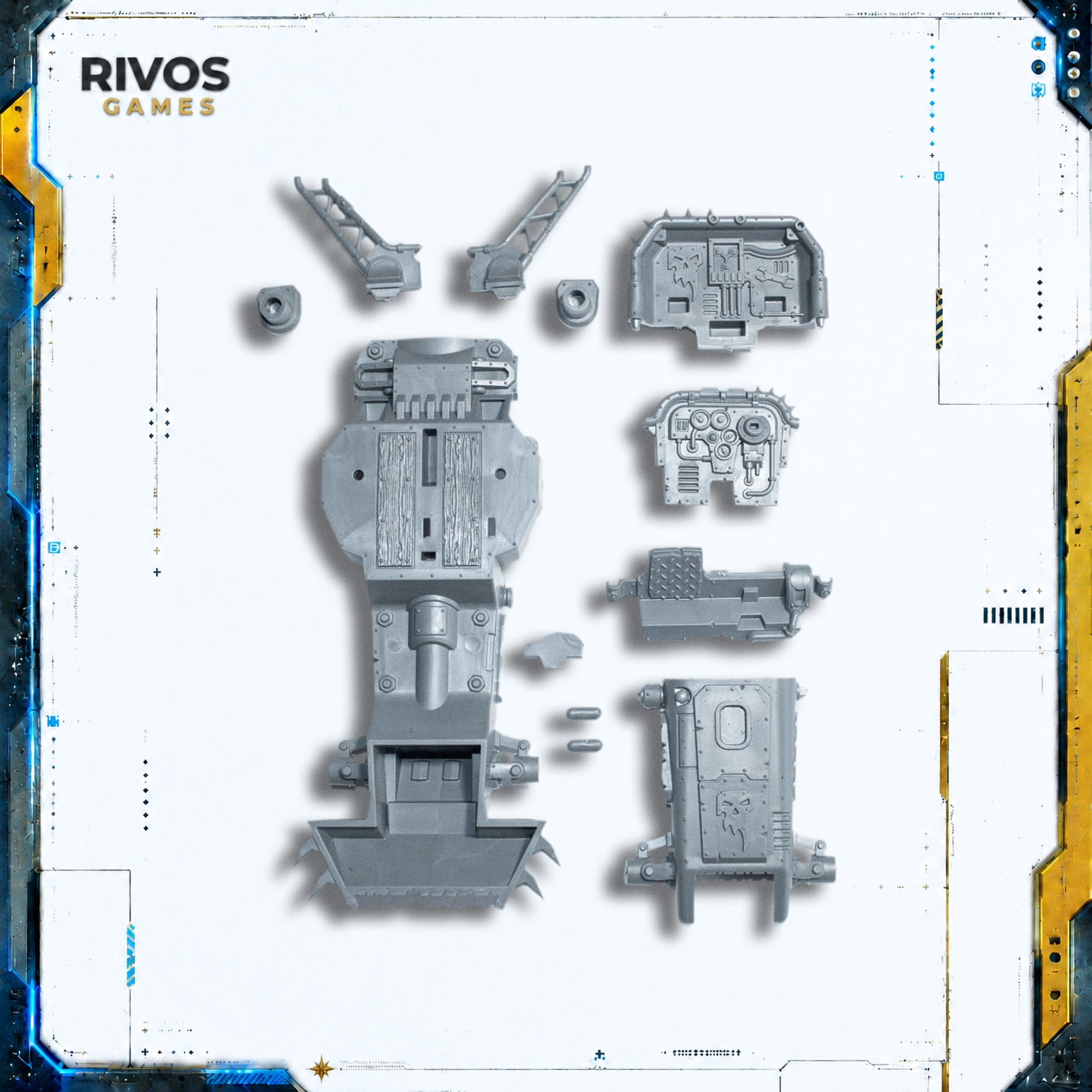 Warhammer 40K Orks Ork Shokkjump Dragsta Vehicle Body - Bits (Bitz)
