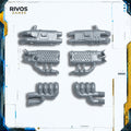 Warhammer 40K Orks Ork Shokkjump Dragsta Exhausts - Bits (Bitz)