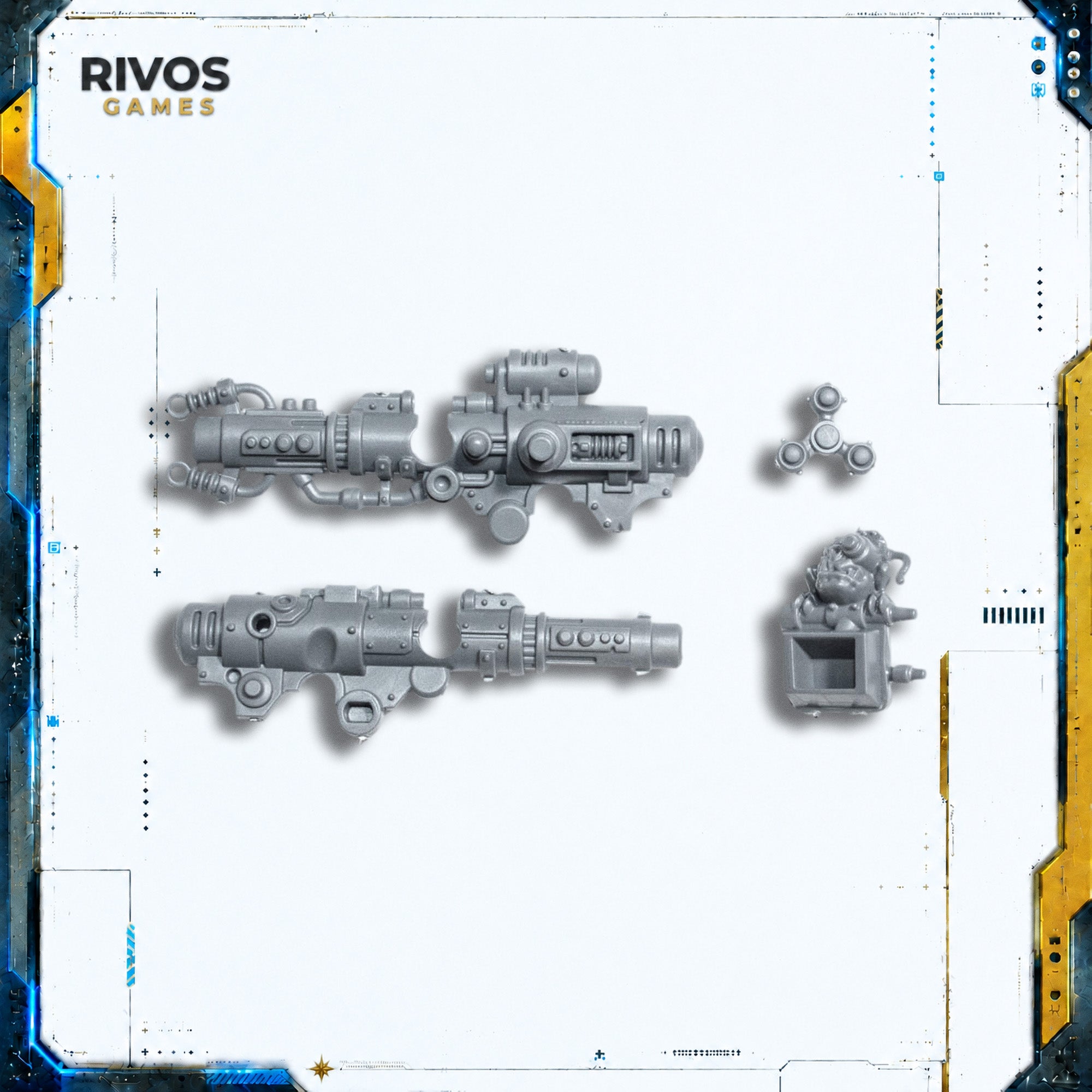 Warhammer 40K Orks Ork Shokkjump Dragsta Shokk Rifle - Bits (Bitz)