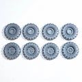 Warhammer 40K Genestealer Cults Achilles Ridgerunner Wheels x 4 Bits Bitz