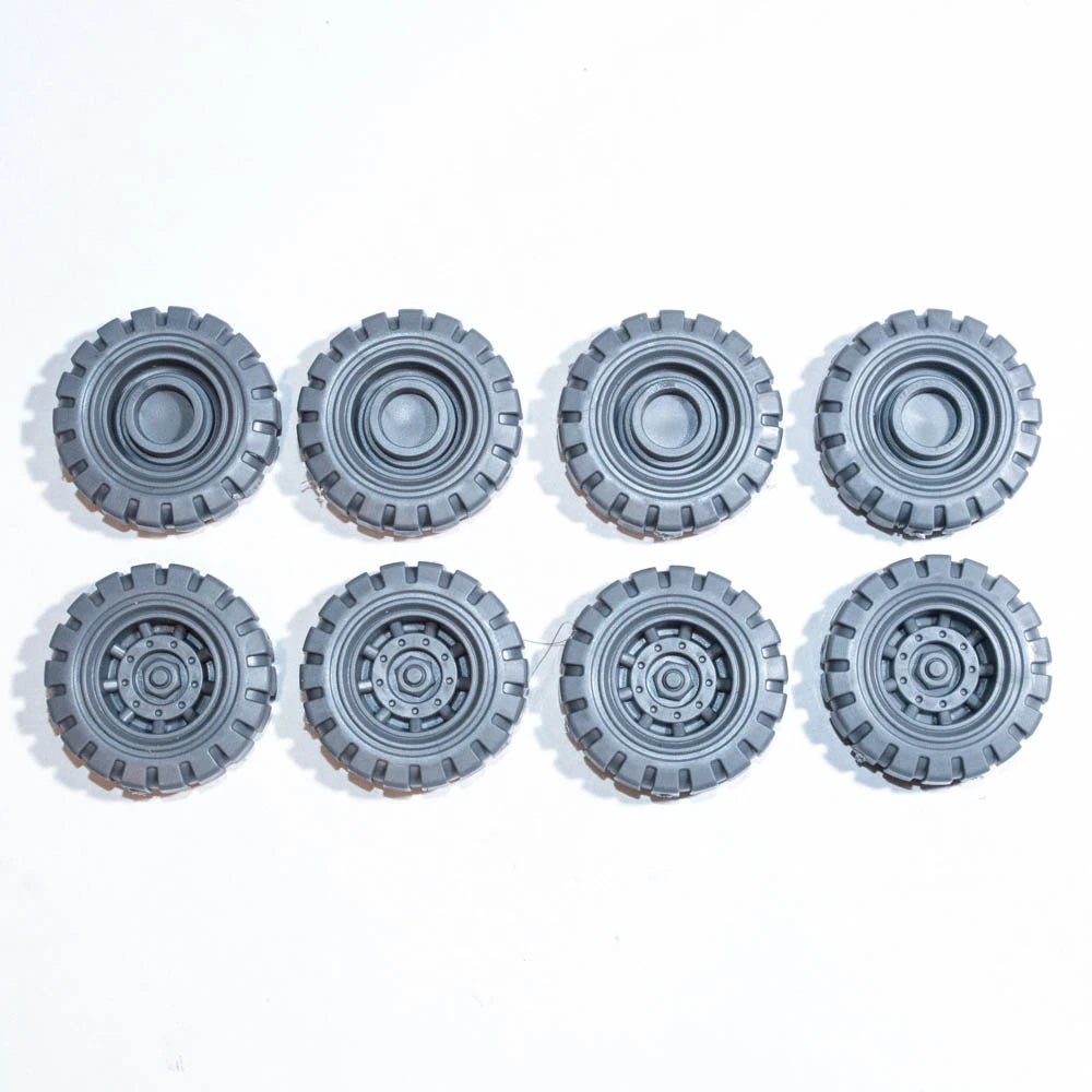 Warhammer 40K Genestealer Cults Achilles Ridgerunner Wheels x 4 Bits Bitz