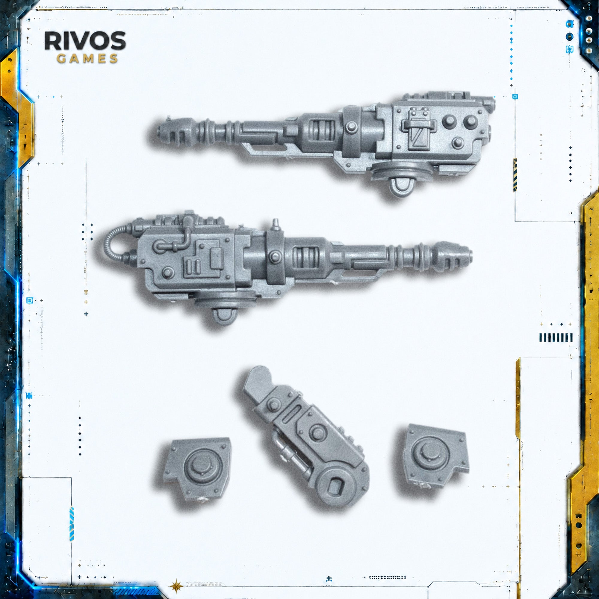 Warhammer 40K Genestealer Cults Achilles Ridgerunner Heavy Mining Laser - Bits (Bitz)