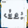 Warhammer 40K Genestealer Cults Achilles Ridgerunner Crew A - Bits (Bitz)