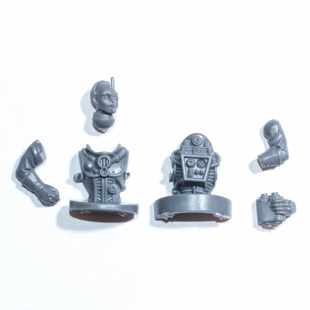 Warhammer 40K Genestealer Cults Achilles Ridgerunner Crew A Bits Bitz