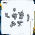 Warhammer 40K Genestealer Cults Achilles Ridgerunner Crew B - Bits (Bitz)