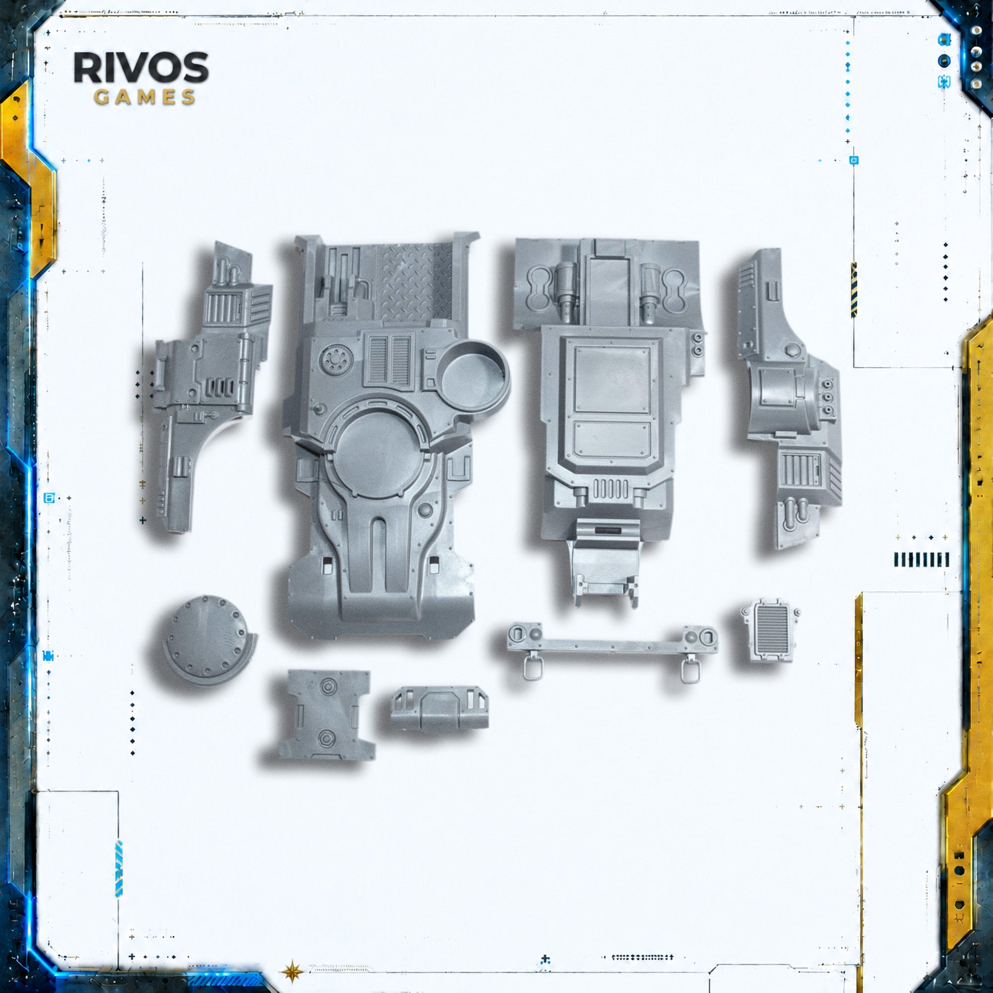 Warhammer 40K Genestealer Cults Achilles Ridgerunner Vehicle Body - Bits (Bitz)