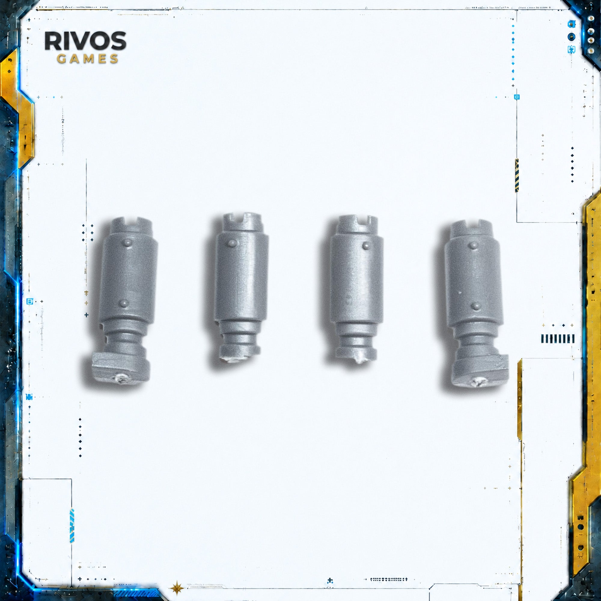 Warhammer 40K Genestealer Cults Achilles Ridgerunner Exhausts - Bits (Bitz)