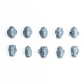 Warhammer 40K Black Templars Upgrades Heads x 10 Bits Bitz