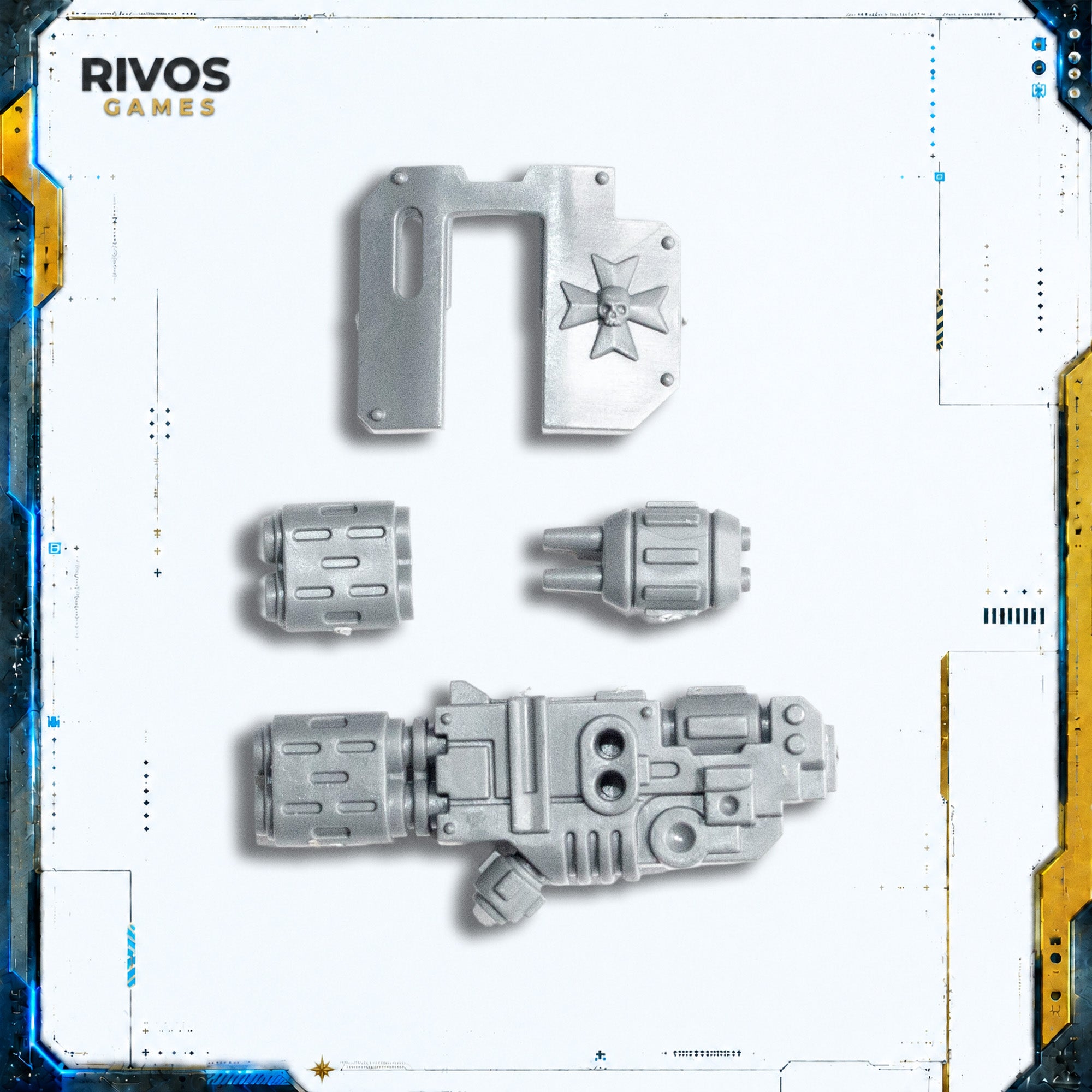 Warhammer 40K Black Templars Upgrades Multi melta - Bits (Bitz)