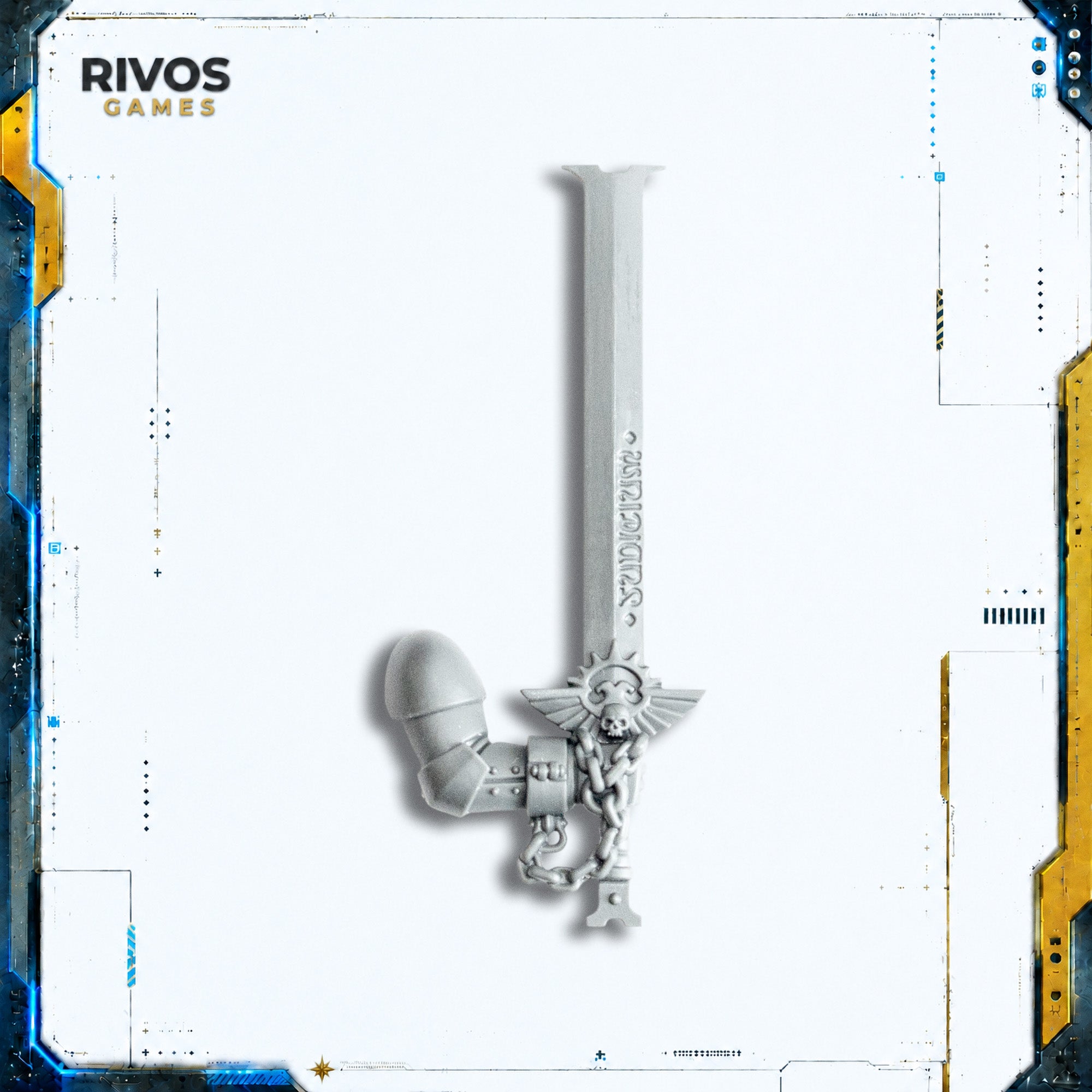 Warhammer 40K Black Templars Upgrades Sword of Judgement - Bits (Bitz)