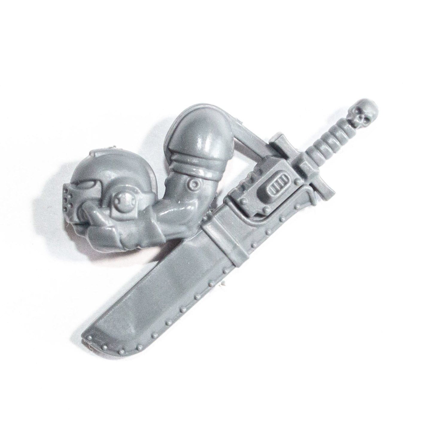 Black Templars Upgrades Holstered Chainsword and Helmet - Warhammer - Conversion Part