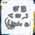 Warhammer 40K Genestealer Cults Acolyte Hybrids Heavy Rock Drill - Bits (Bitz)