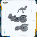 Warhammer 40K Genestealer Cults Acolyte Hybrids Heavy Rock Saw - Bits (Bitz)