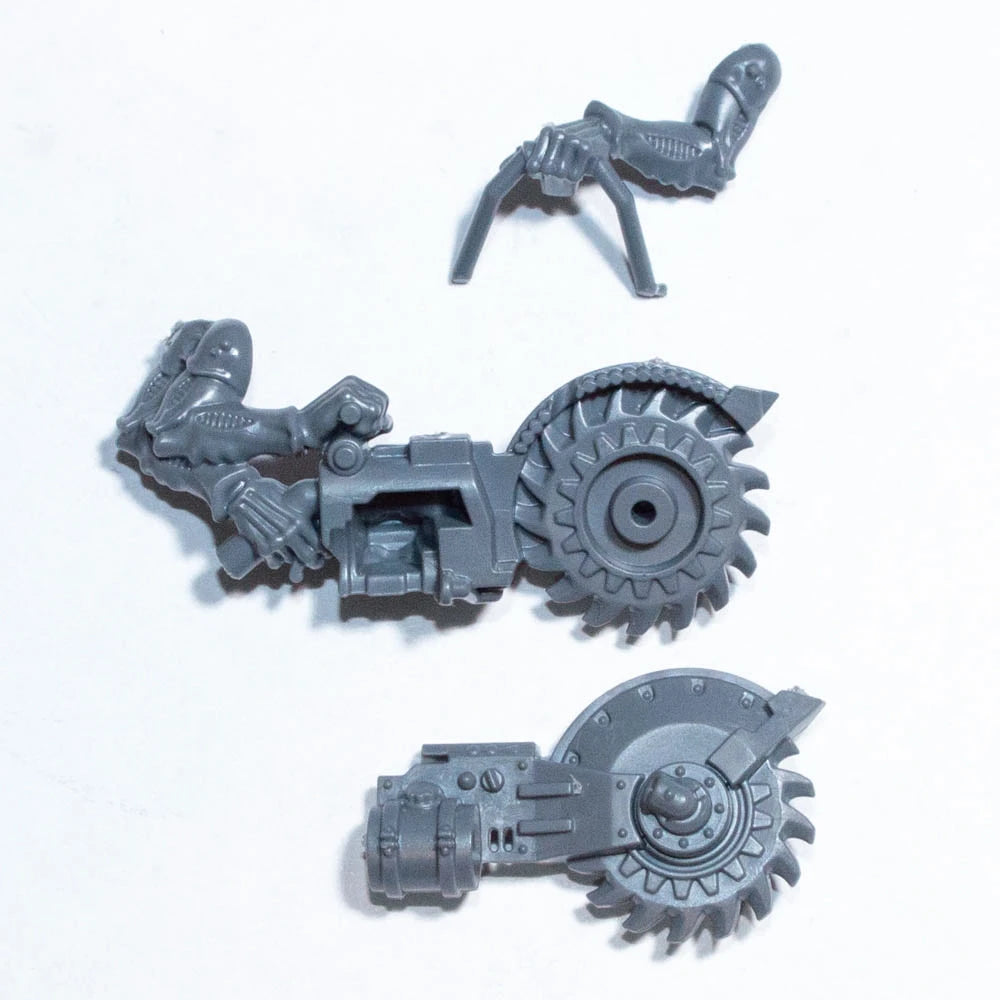 Warhammer 40K Genestealer Cults Acolyte Hybrids Heavy Rock Saw Bits Bitz