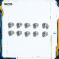 Warhammer 40K Genestealer Cults Acolyte Hybrids Heads x 10 - Bits (Bitz)