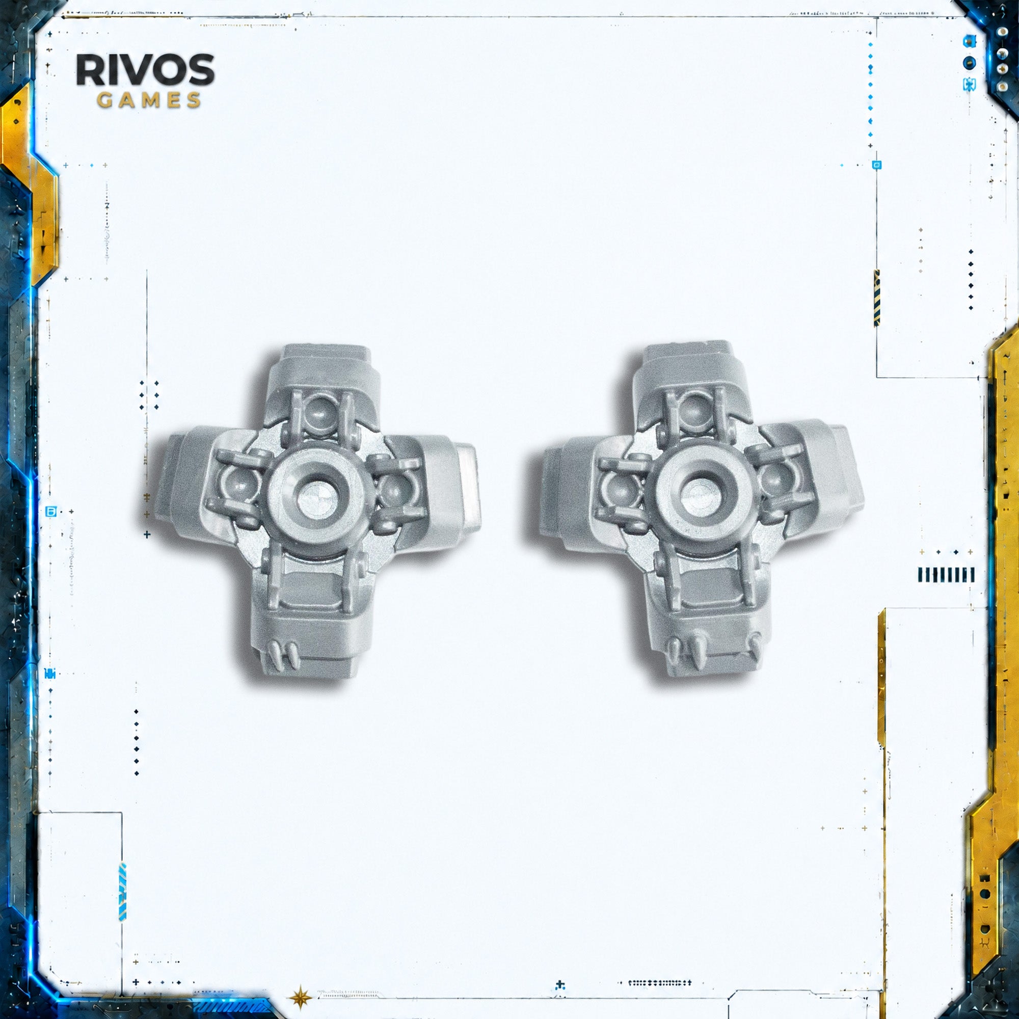 Warhammer 40K Chaos Space Marines Helbrute Feet - Bits (Bitz)