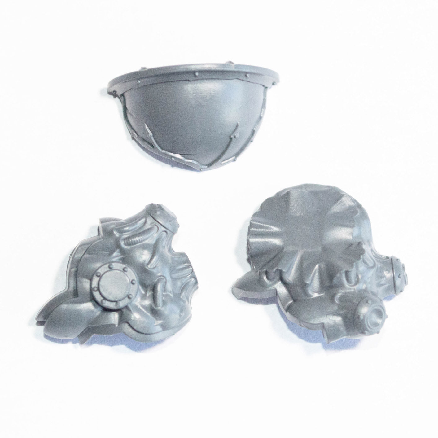 Chaos Space Marines Helbrute Right Shoulder - Space Marines - Authentic Sprue