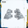 Warhammer 40K Chaos Space Marines Helbrute Twin Heavy Bolter - Bits (Bitz)