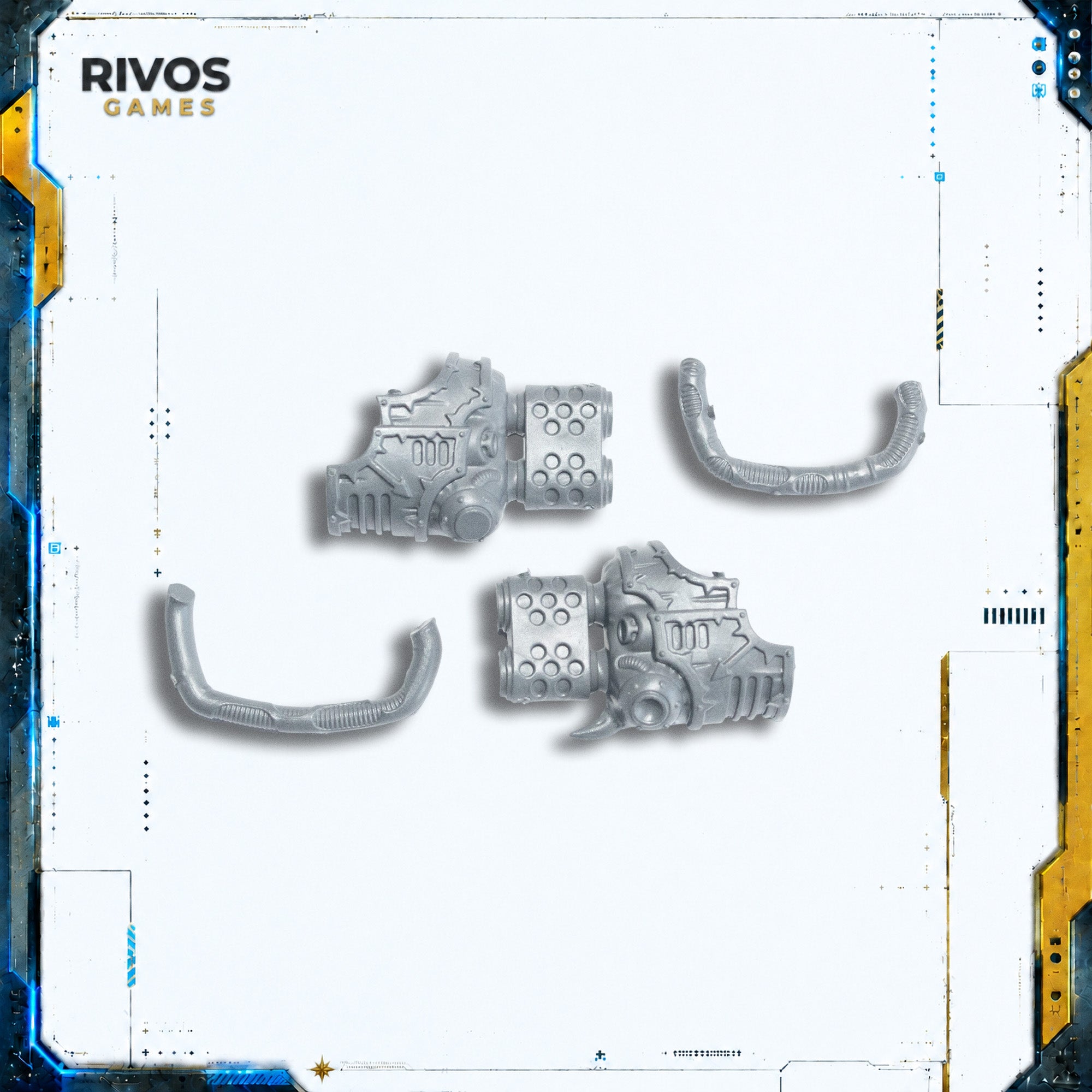 Warhammer 40K Chaos Space Marines Helbrute Multimelta - Bits (Bitz)