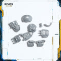 Warhammer 40K Chaos Space Marines Helbrute Right Arm and Fist - Bits (Bitz)