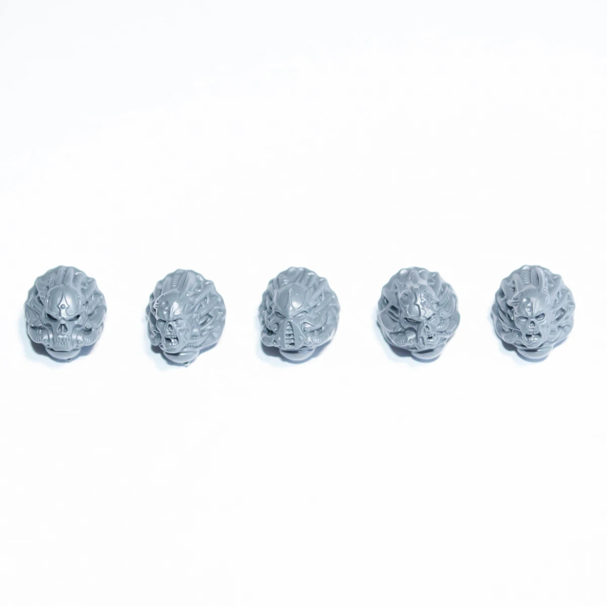 Warhammer 40K Chaos Space Marines Helbrute Heads x 5 Bits Bitz