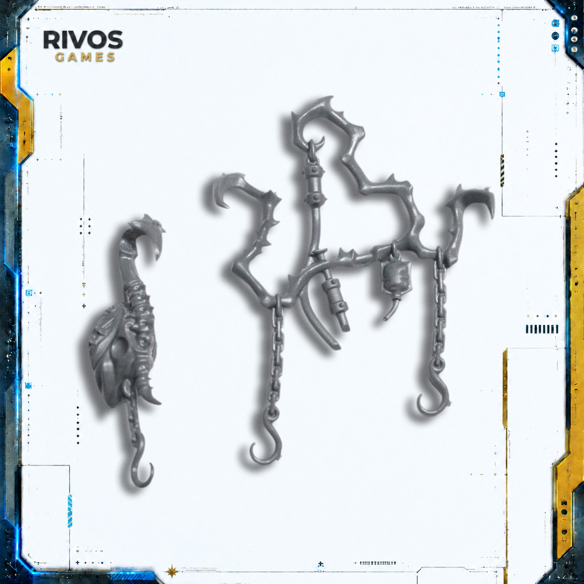 Warhammer 40K Drukhari Wracks Acothyst Hump Back B - Bits (Bitz)