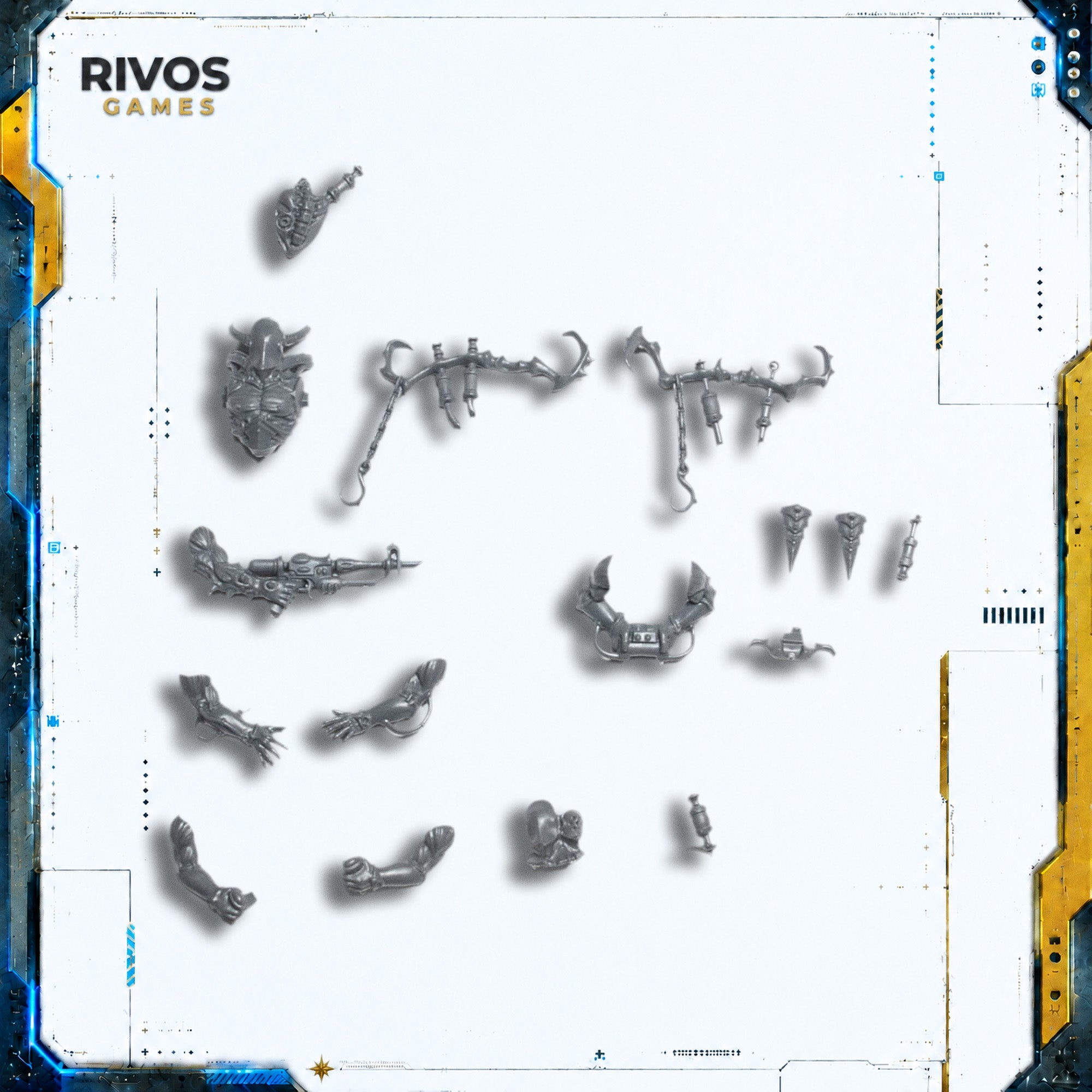 Warhammer 40K Drukhari Wracks Accessories - Bits (Bitz)