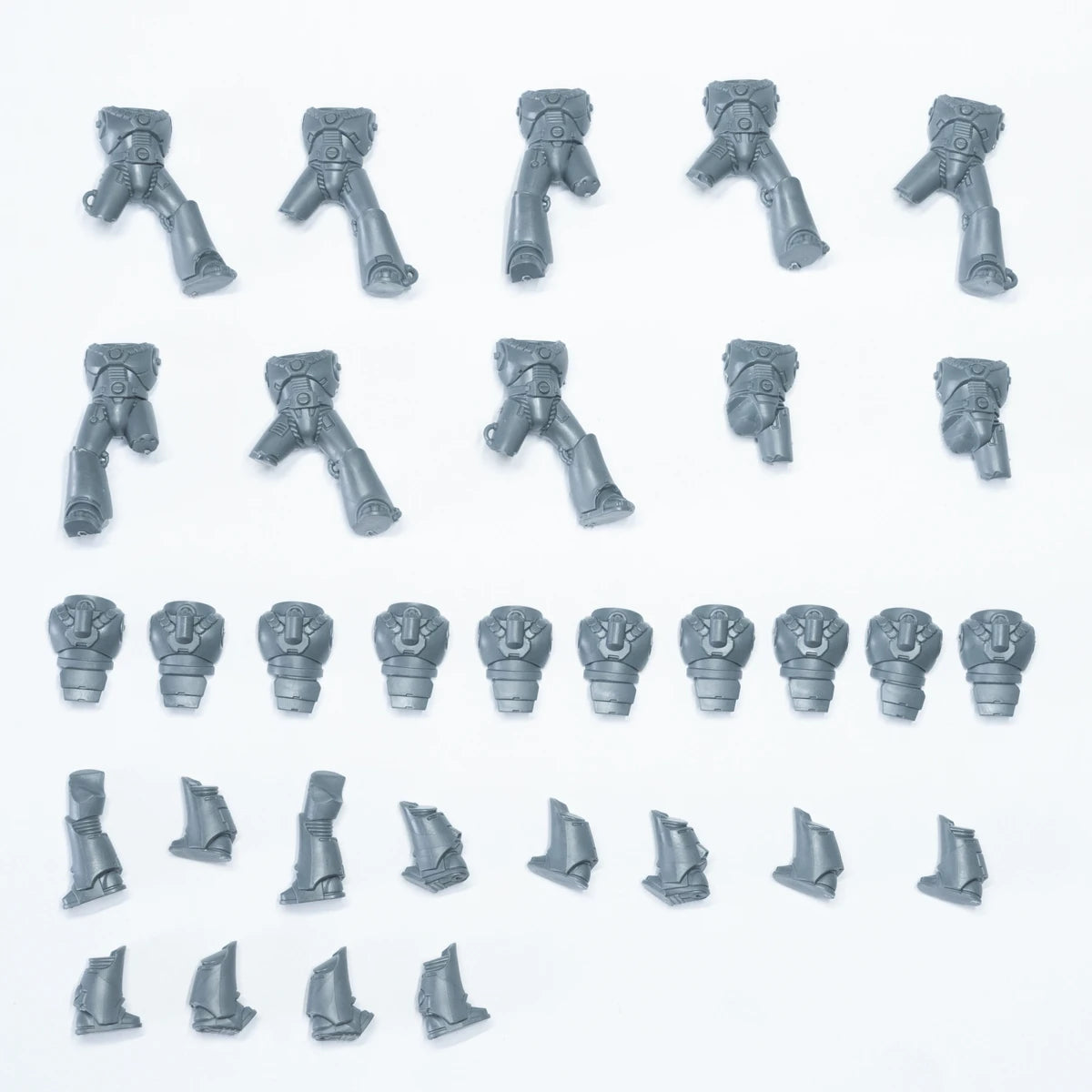 Horus Heresy Space Marines Mark VI Tactical Squad Legs and Torso x 10 Bits Bitz